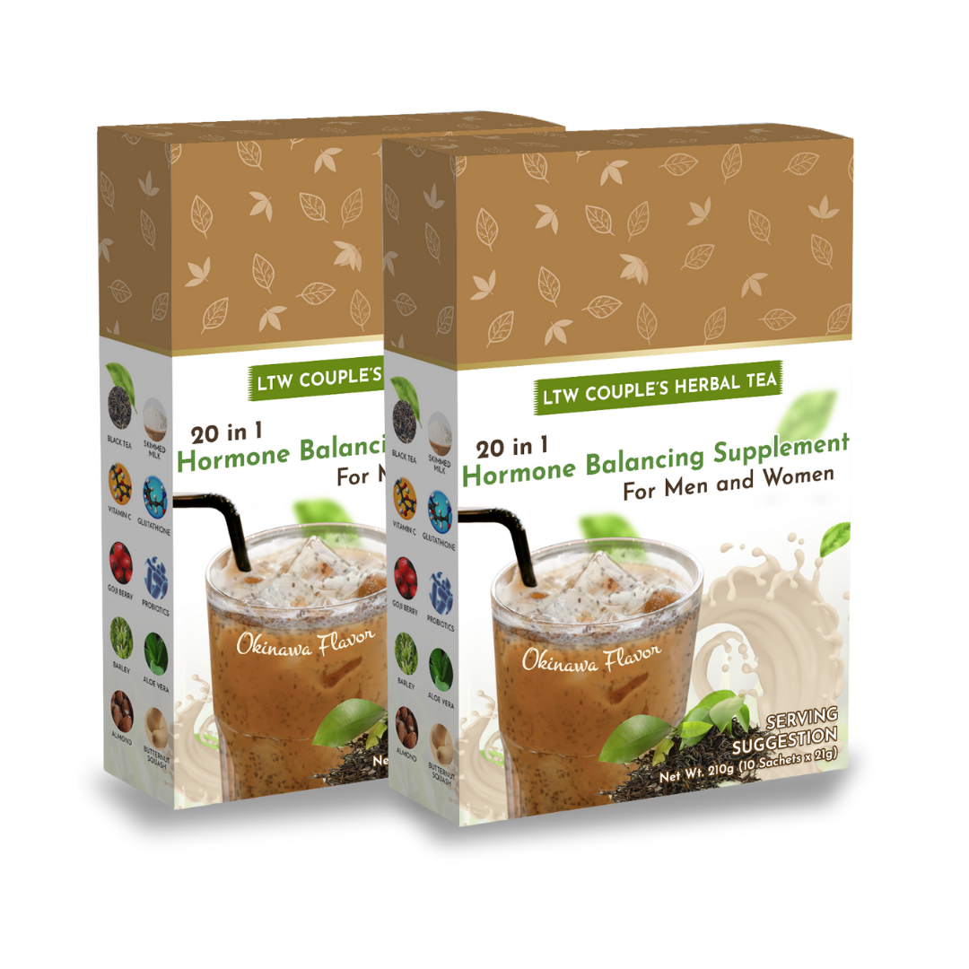 ✨ LTW Couple’s Herbal Tea – Okinawa Milk Tea Flavor